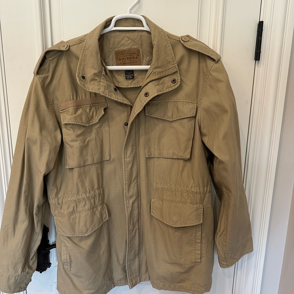 Banana Republic Tan Military Jacket